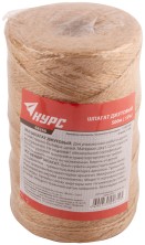 Шпагат джутовый, 2-ниточный, 1120 текс, 500 м