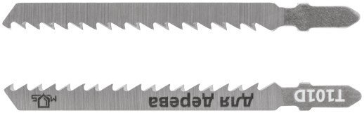 Полотна для эл. лобзика, T101D, по дереву, HCS, 100 мм, 2 шт.