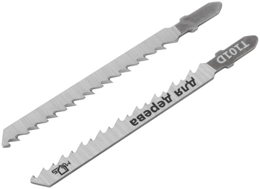 Полотна для эл. лобзика, T101D, по дереву, HCS, 100 мм, 2 шт.