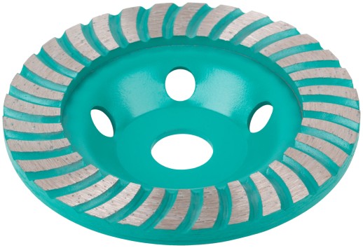 Алмазный шлифовальный диск "Чашка", сегментированный турбо, GreatFlex Light, 125 x 5.0 x 20 x 22.2 мм