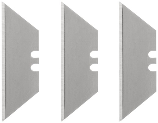 Нож для напольных покрытий серый, металлический корпус, кассета 4 лезвия