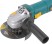 Шлифмашина угловая  810 Вт; 5000-12000 об/мин; БсК 125 мм; мал.; регулир.оборотов ; коробка