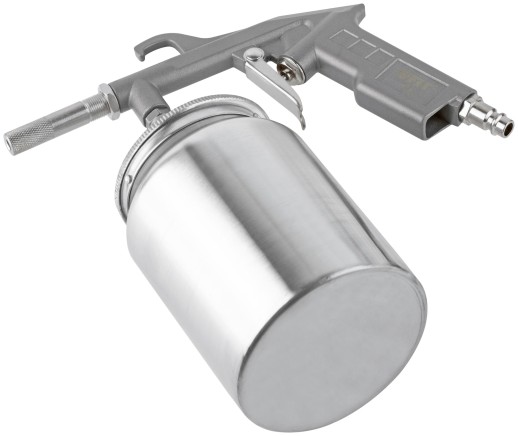 Пистолет пескоструйный, алюминиевый нижний бачок 1000 мл, быстросъемное соединение