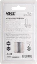 Фреза кромочная профильная c нижним подшипником, DxHxL = 28 х 12,7 х 53 мм