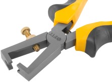 Клещи для снятия изоляции "Стайл", черно-желтые прорезиненные ручки 150 мм