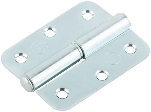 Петля накладная оцинкованная, тип "ПН", 70 мм, правая