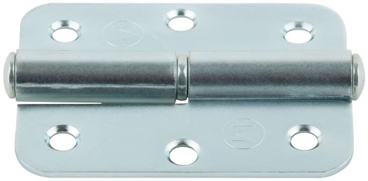 Петля накладная оцинкованная, тип "ПН", 70 мм, правая