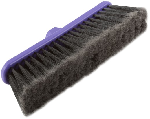 Щетка для пола пластмассовая, "Классик" 6-рядная 50х270 мм
