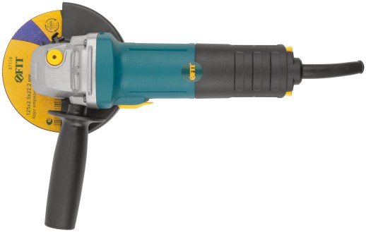 Шлифмашина угловая  900 Вт; 11000 об/мин; КлК 125 мм; армир. ротор; мал.; рез. накл.; коробка