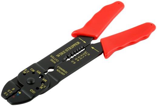 Электропассатижи, диаметр проводов 0,75-6 мм, 200 мм