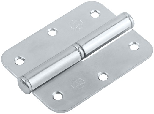 Петля накладная оцинкованная, тип "ПН", 85 мм, левая