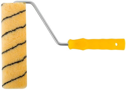 Валик полиакриловый, бежевый с черной полоской, диам. 48/72 мм; ворс 12 мм, 230 мм