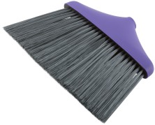 Щетка для пола пластмассовая, "Мега", высокий ворс 125 мм, 4-х рядная 40х260 мм