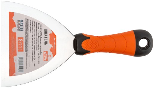 Шпатель 120 мм, нержавеющая сталь, 2К-ручка