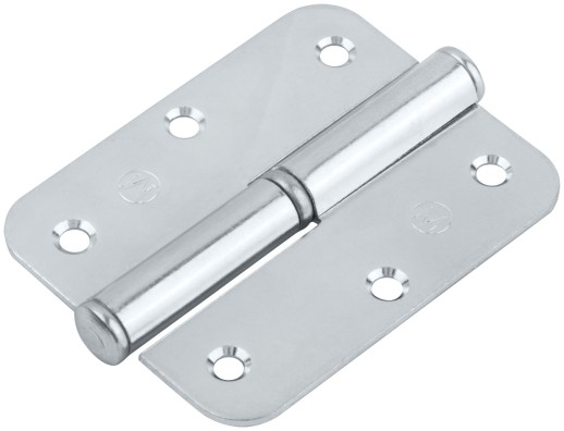 Петля накладная оцинкованная, тип "ПН", 85 мм, правая