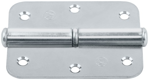 Петля накладная оцинкованная, тип "ПН", 85 мм, правая