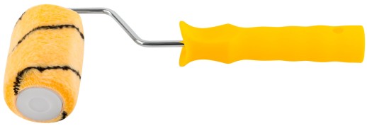 Валик полиакриловый, бежевый с черной полоской, диам. 40/61 мм; ворс 10,4 мм, 100 мм