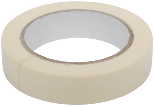 Лента малярная креппированная клейкая 25 мм х 50 м