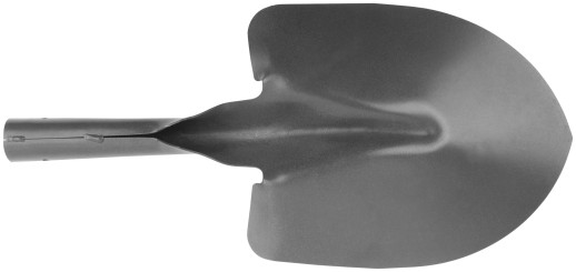 Лопата штыковая для сыпучих грузов ("Американка"), без черенка 230х280 мм