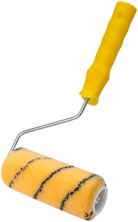 Валик полиакриловый, бежевый с черной полоской, диам. 40/61 мм; ворс 10,4 мм, 150 мм