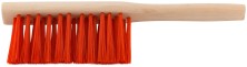 Щетка-сметка, искусств. щетина, деревянная ручка, 3-х рядная, 280 мм