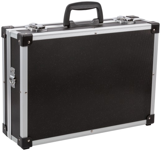 Ящик для инструмента алюминиевый 430x310x130 мм, черный