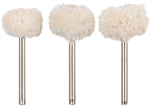 Круги полировочные, 3 шт.