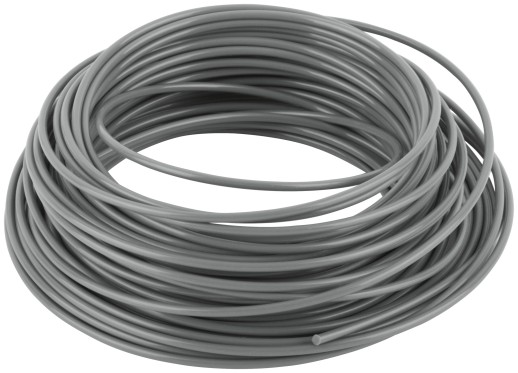 Леска для садовых триммеров армированная алюминием "Круглая" 2,0 мм х 15 м