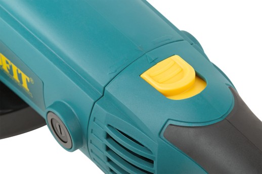 Шлифмашина угловая 2200 Вт; 6000 об/мин; КлК 230 мм; тяж.; б/с щеток; рез.накл.; плав.пуск; повор.; короб.