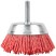 Щетка для дрели, тип "Чашка", нейлон, 75 мм, CUTOP Profi