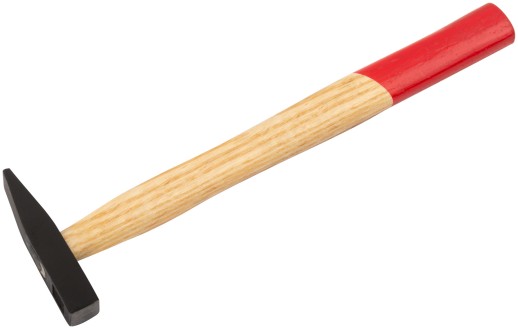 Молоток слесарный, деревянная ручка "Оптима" 100 гр.