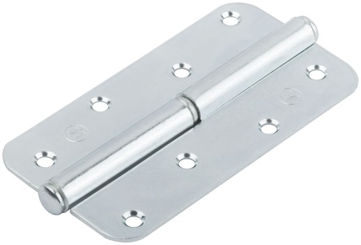 Петля накладная оцинкованная, тип "ПН", 130 мм, правая