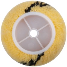 Ролик полиакриловый, бежевый с черной полоской, диам. 40/61 мм; ворс 10,4 мм, 100 мм