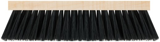 Щетка для пола деревянная, прямоугольная, 4-х рядная, 265 мм