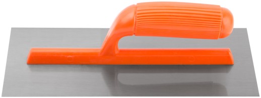 Гладилка стальная с пластиковой ручкой, 280х130 мм, плоская