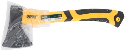 Топор кованая усиленная сталь, усиленная фиберглассовая ручка, антивибрационные накладки 600 гр.