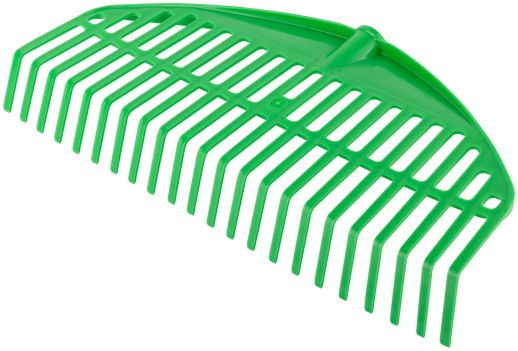 Грабли веерные пластиковые "Оазис", 22 зуба, 440 мм, без черенка