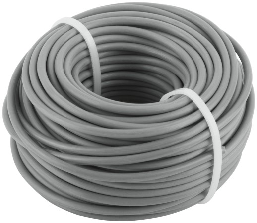 Леска для садовых триммеров армированная алюминием "Круглая" 3,0 мм х 15 м