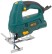 Лобзик  570 Вт; 0-3000 ход/мин; БзП; маятник; 65 мм; рез. накл.; коробка