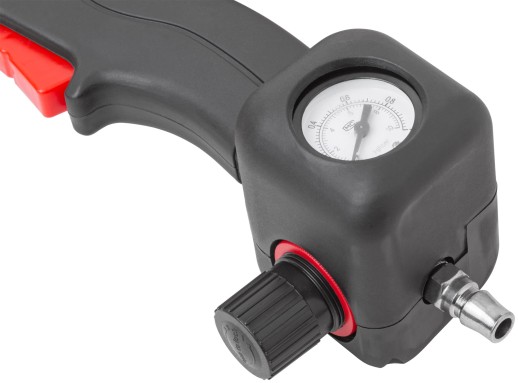Пистолет пневматический для герметиков 600 мл, с датчиком давления
