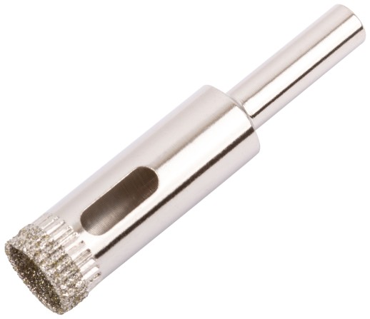 Коронка алмазная кольцевая для стекла / кафеля 12 мм