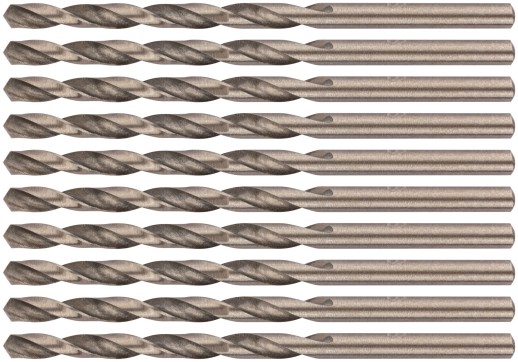 Сверла по металлу HSS полированные 3,0 мм (10 шт.)