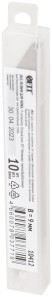 Лезвия для ножа технического 9 мм, 9 сегментов, угол 30 градусов (10 шт.)