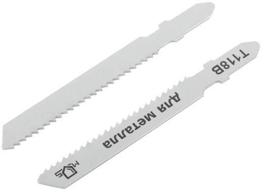 Полотна для эл. лобзика, T118B, по металлу, HSS, 75 мм, 2 шт.