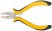Плоскогубцы комбинированные "мини" Профи, никелированное покрытие, черн.-желт.мягк. ручки 125 мм