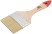 Кисть флейцевая, натур. cветлая щетина, деревянная ручка 3" (75 мм)