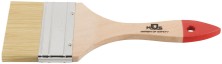 Кисть флейцевая, натур. cветлая щетина, деревянная ручка  3" (75 мм)