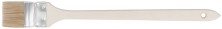 Кисть радиаторная, натуральная светлая щетина, деревянная ручка  2" (50 мм)