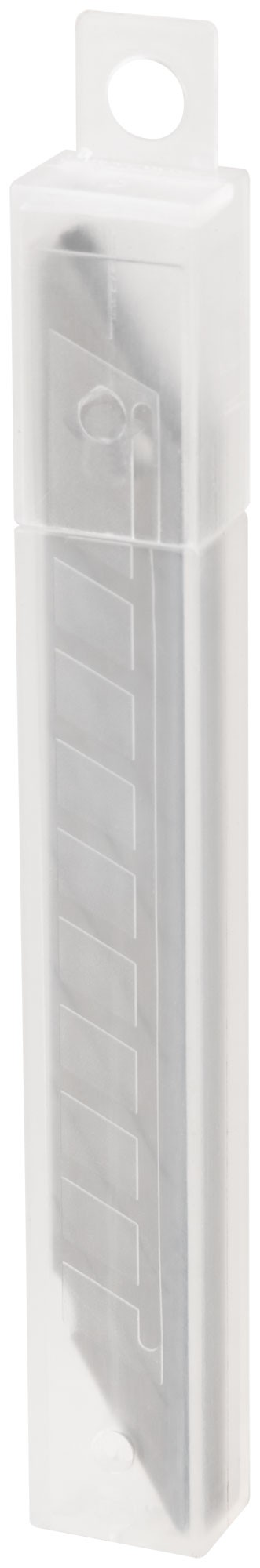 Лезвия для ножа технического 9 мм, 9 сегментов, угол 30 градусов, сталь SK5 (10 шт.)