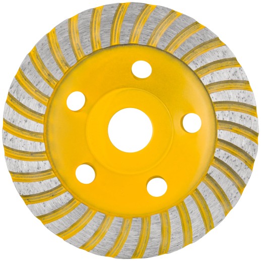 Диск алмазный шлифовальный, посадочный диаметр 22,2 мм," Турбо"  125 мм
